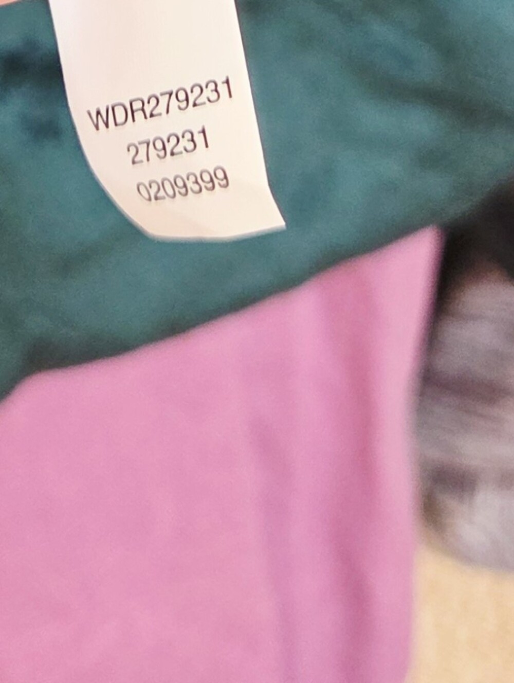 J. Jill Elegant Green Velvet Puff Sleeve Dress Sz 2X Prussia Blue Emerald Jewel - Picture 8 of 8